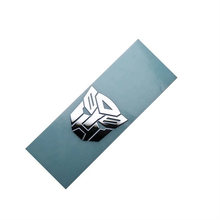 Custom 3d Metal Nickel Logo Car Emblem Sticker Car Emblem Metal Nickel Logo Sticker
