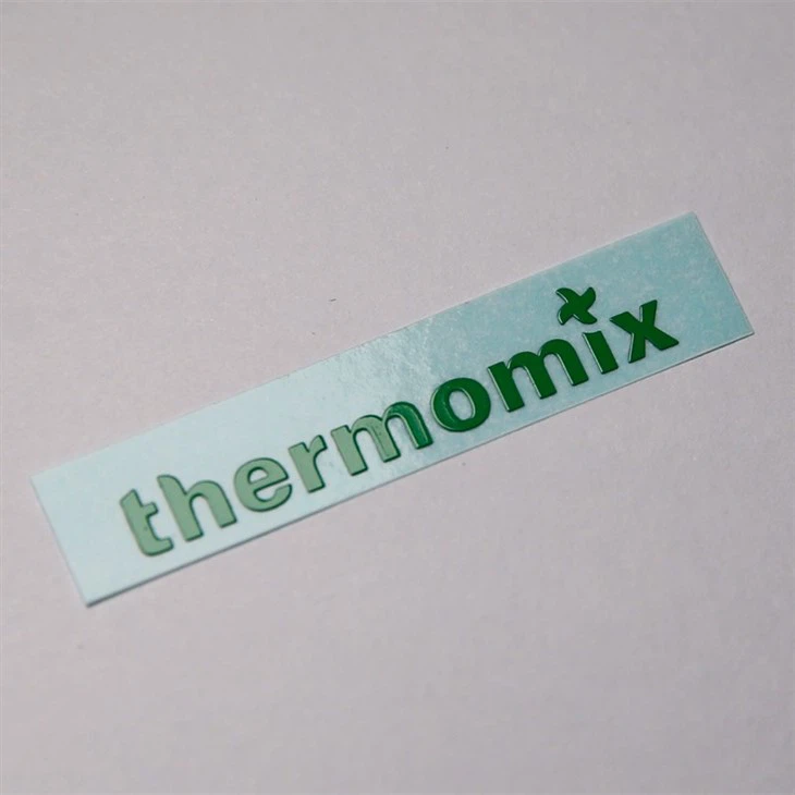 Logo Label Metal Sticker Nickel